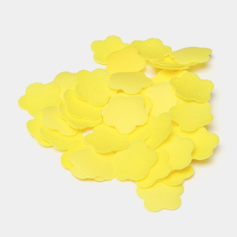 1000pcs Flower Cleaning Soaps Portable Hand Wash Paper Soap Papers Scented Foam