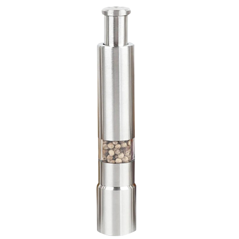 1Pc Stainless Steel Salt Herb Pepper Mill Grinder Muller Hand Crank Kitchen Tool