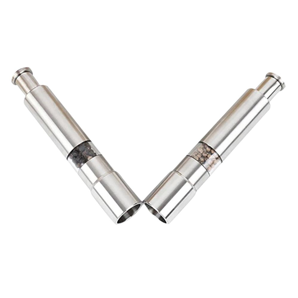 1Pc Stainless Steel Salt Herb Pepper Mill Grinder Muller Hand Crank Kitchen Tool