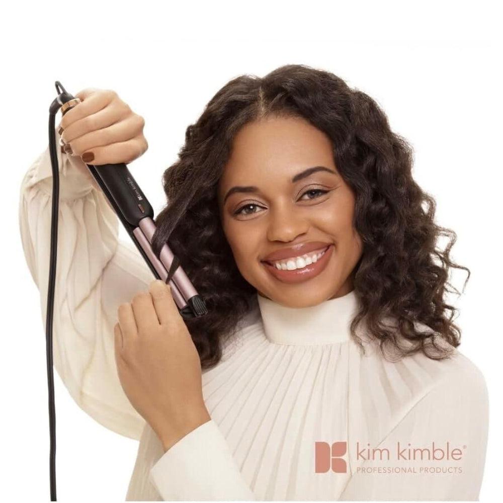 2 In 1 Hybrid Styler Curling & Straightening Hair Iron