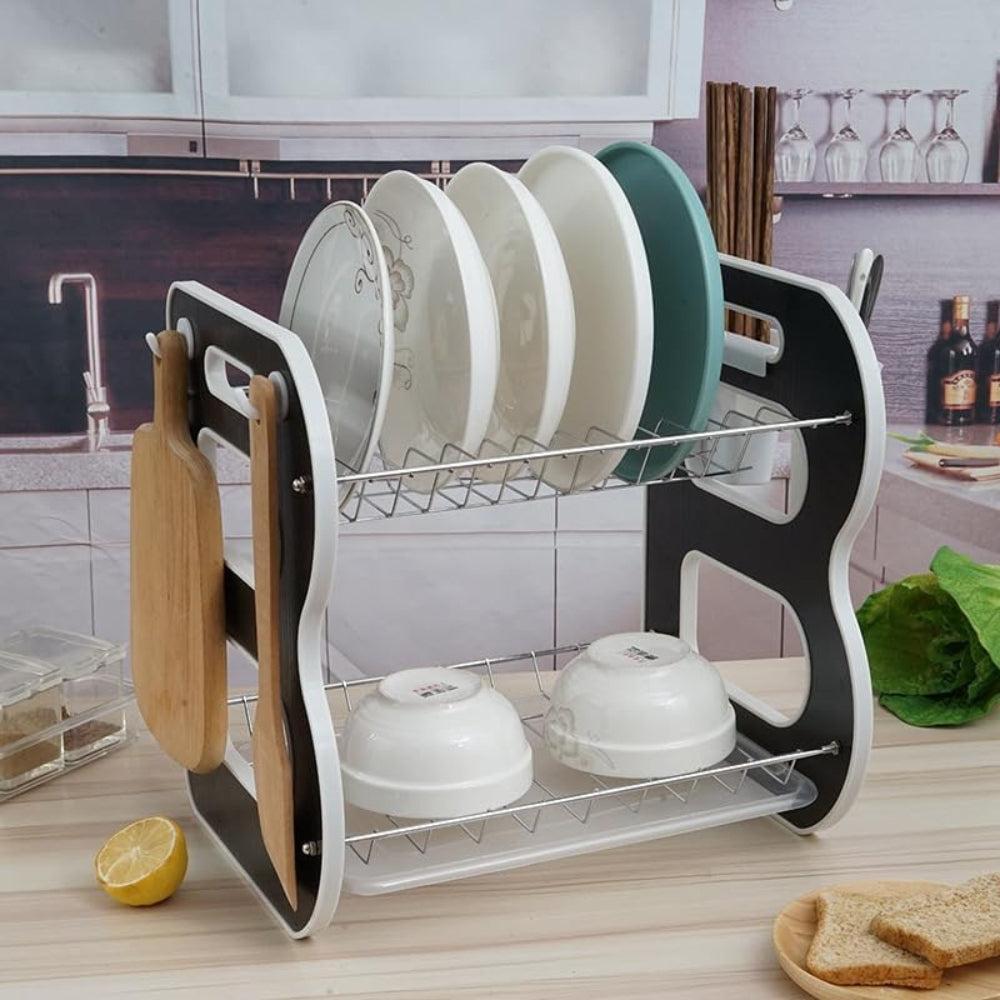 2 Layer Dish Drainer 41 x 12 x 31 cm