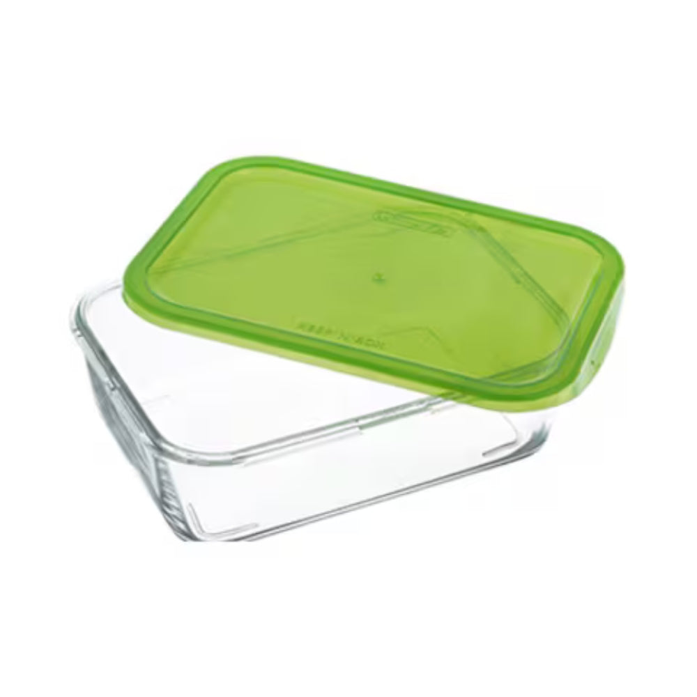 2 Pcs Glass Food Fresh Preservation Box