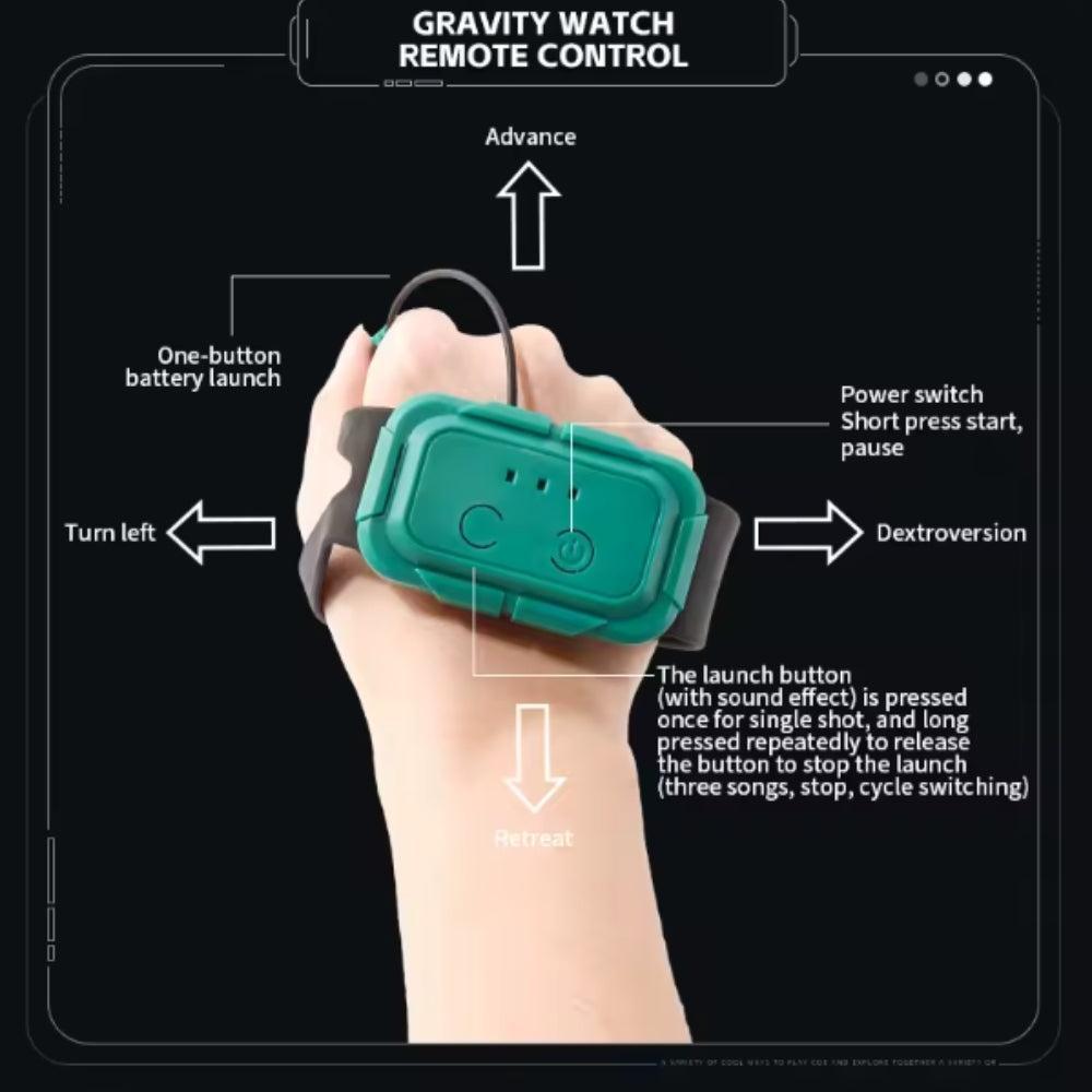 2.4G Multi-Mode Eight Wheel Mechanical Stunk Dog Gesture Detection Smart Remote Control Robot Dog Kids Toys Gifts