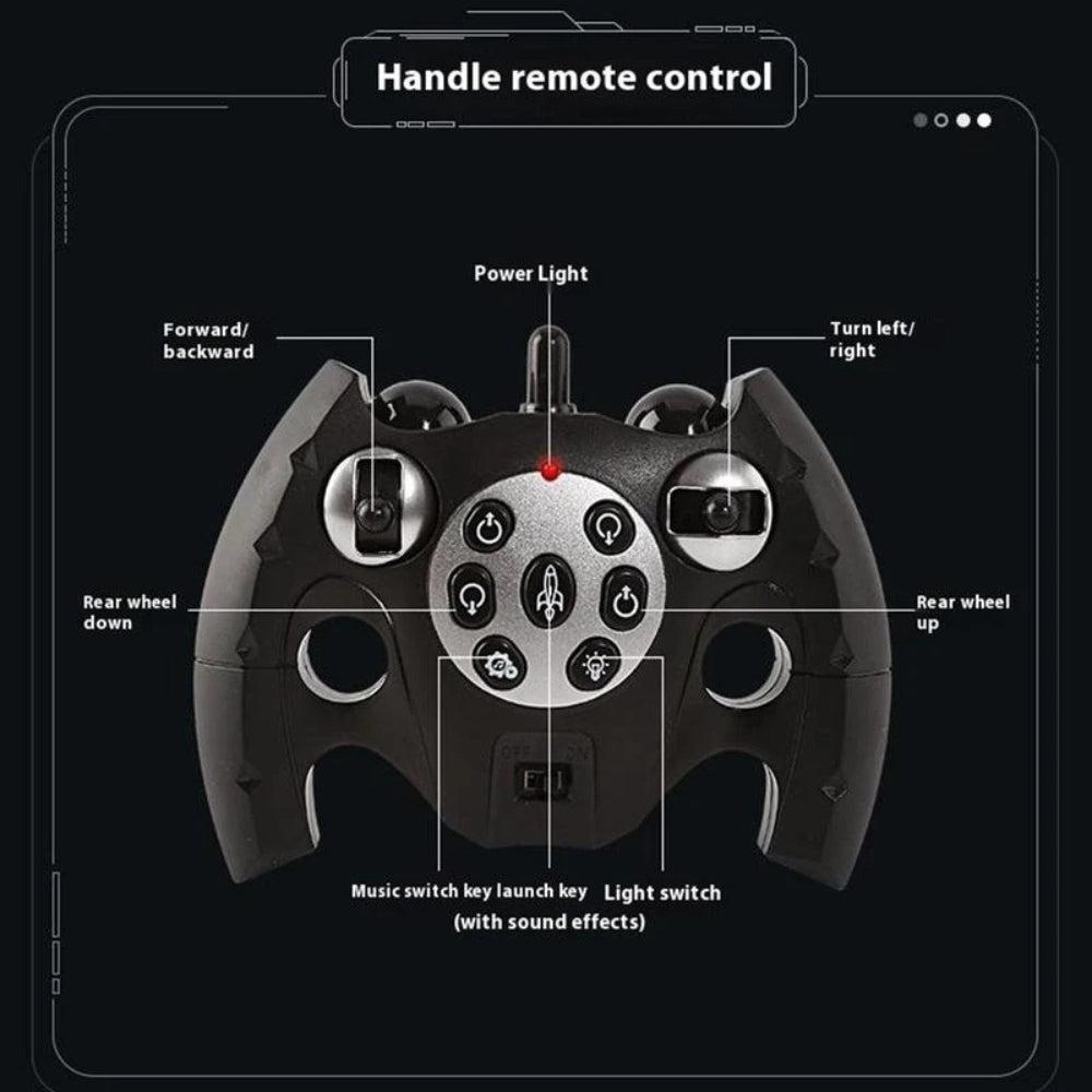 2.4G RC Stunt Car / 8-Wheel Transforming Off-Road Climbing & Drift Vehicle