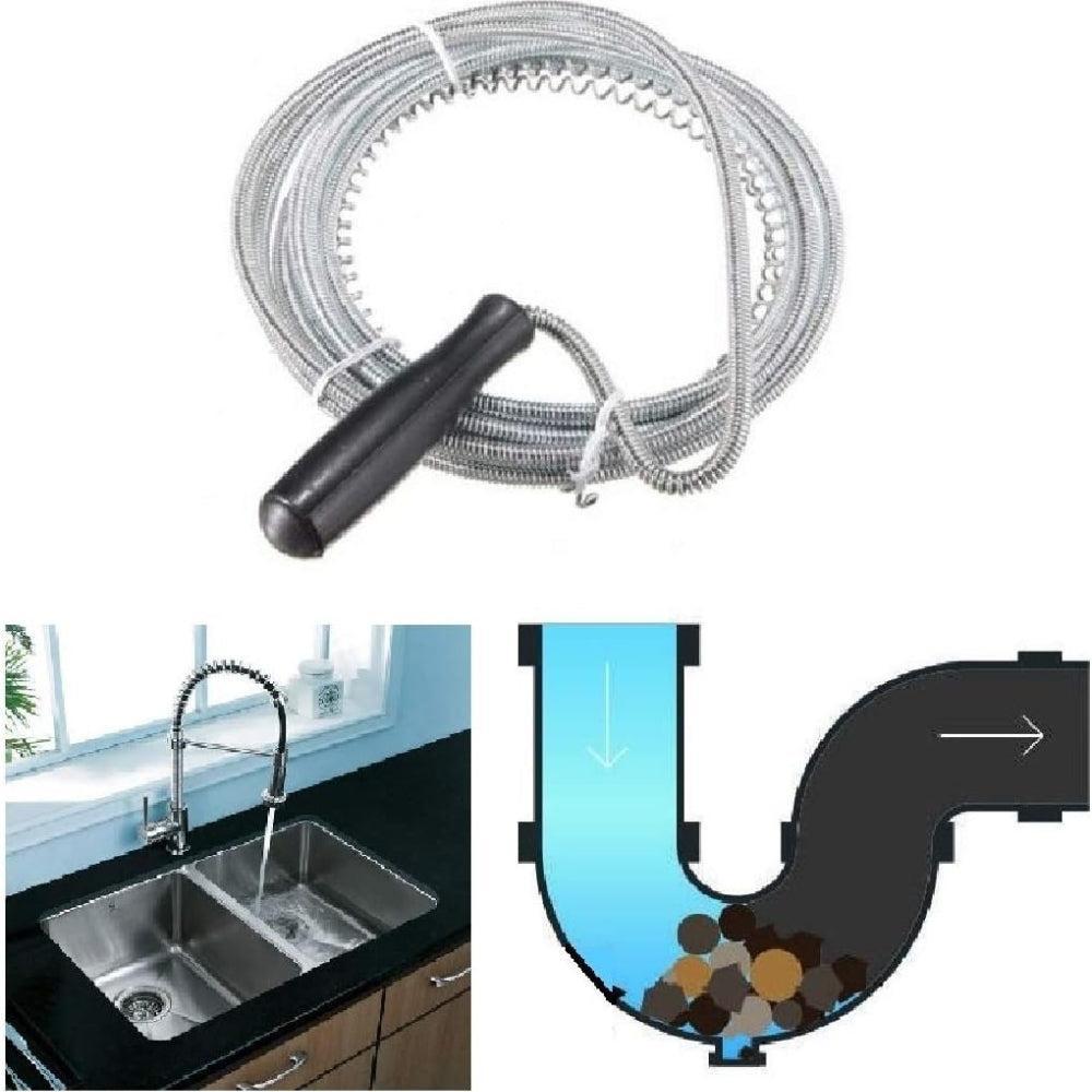 2m Flexible Drain Cleaning Rod