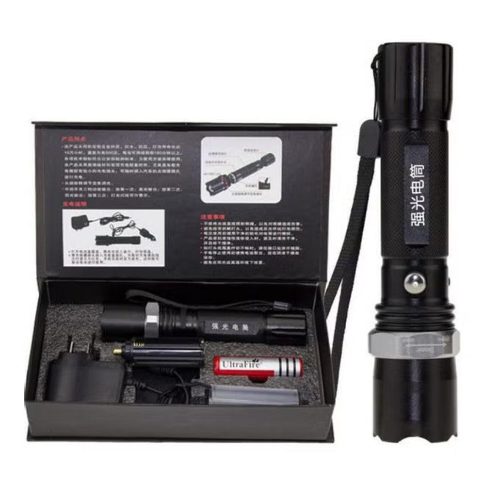 3 Mode CREE Rechargeable LED Waterproof Flashlight Flash Light Torch