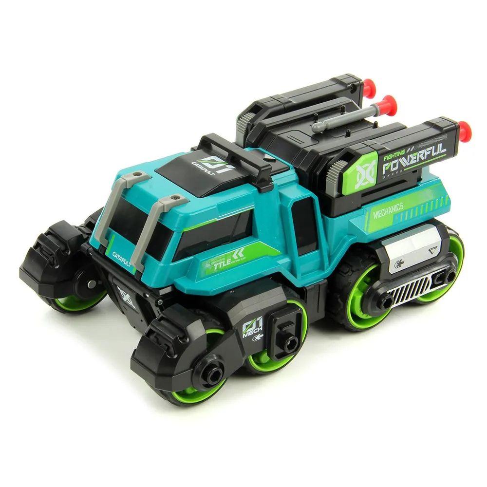 3 in 1 Car With Launcher 25x15x12 cm