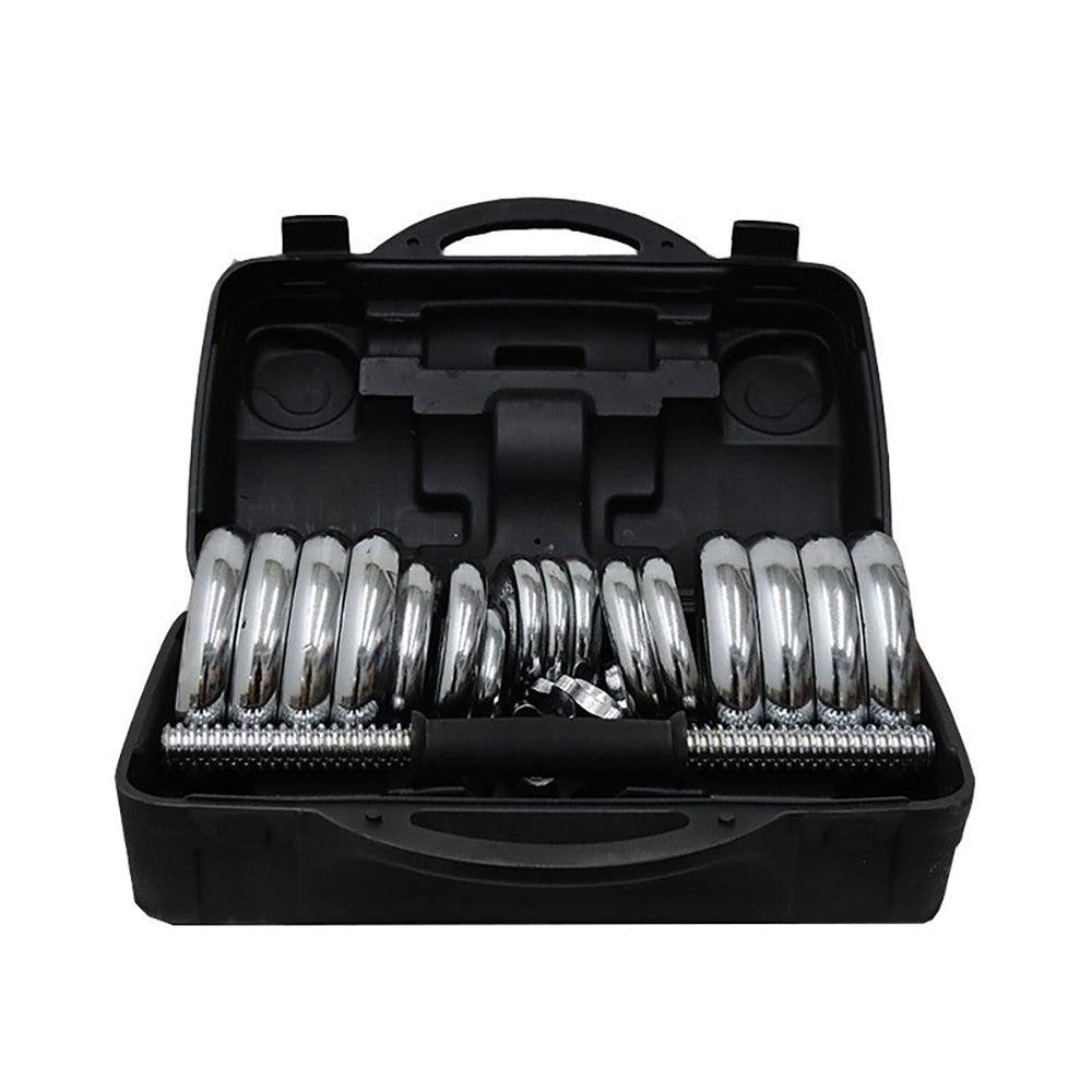 30 Kg Adjustable Dumbells Weights Quick Conversion Strong Connecting Nonslip