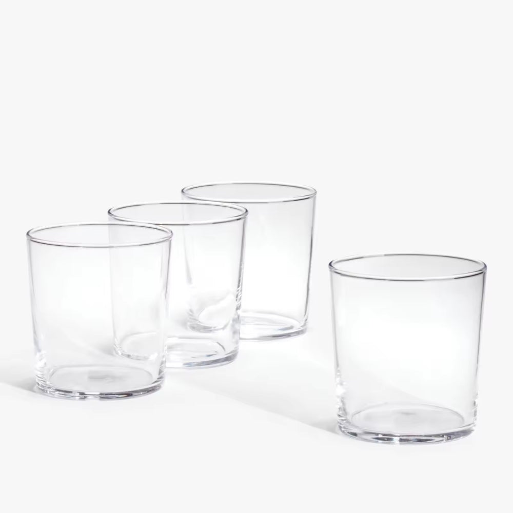 380ml Drinking Glass Set of 6 Drink Tumbler Glass