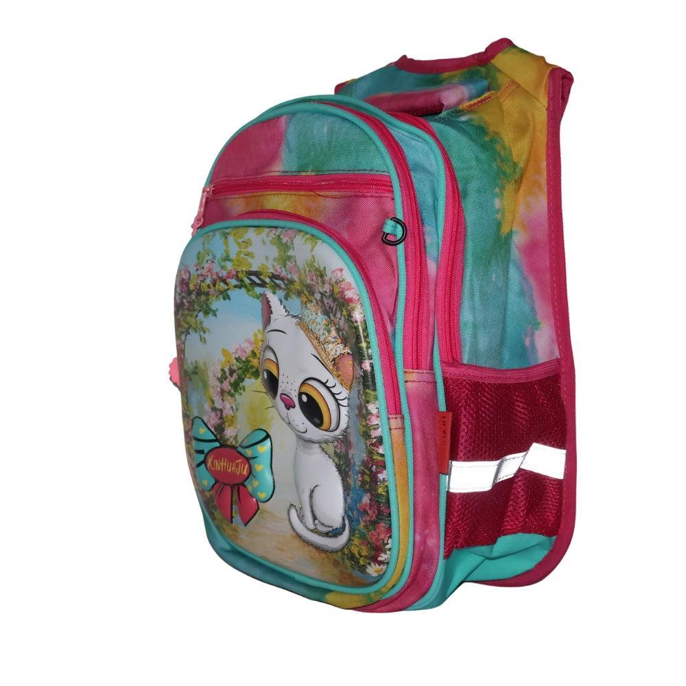 3D Cartoon Children School Bag Kindergarten - ( Cat )