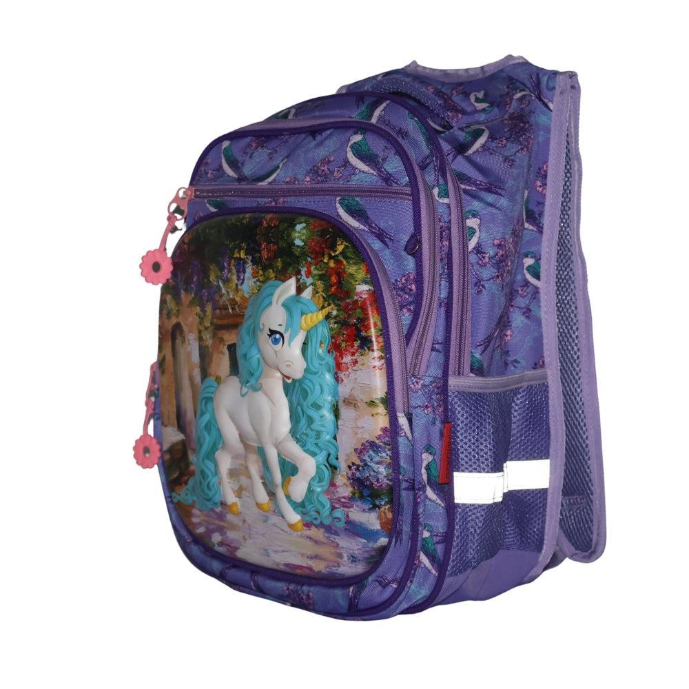 3D Cartoon Children School Bag Kindergarten - ( Hourse )