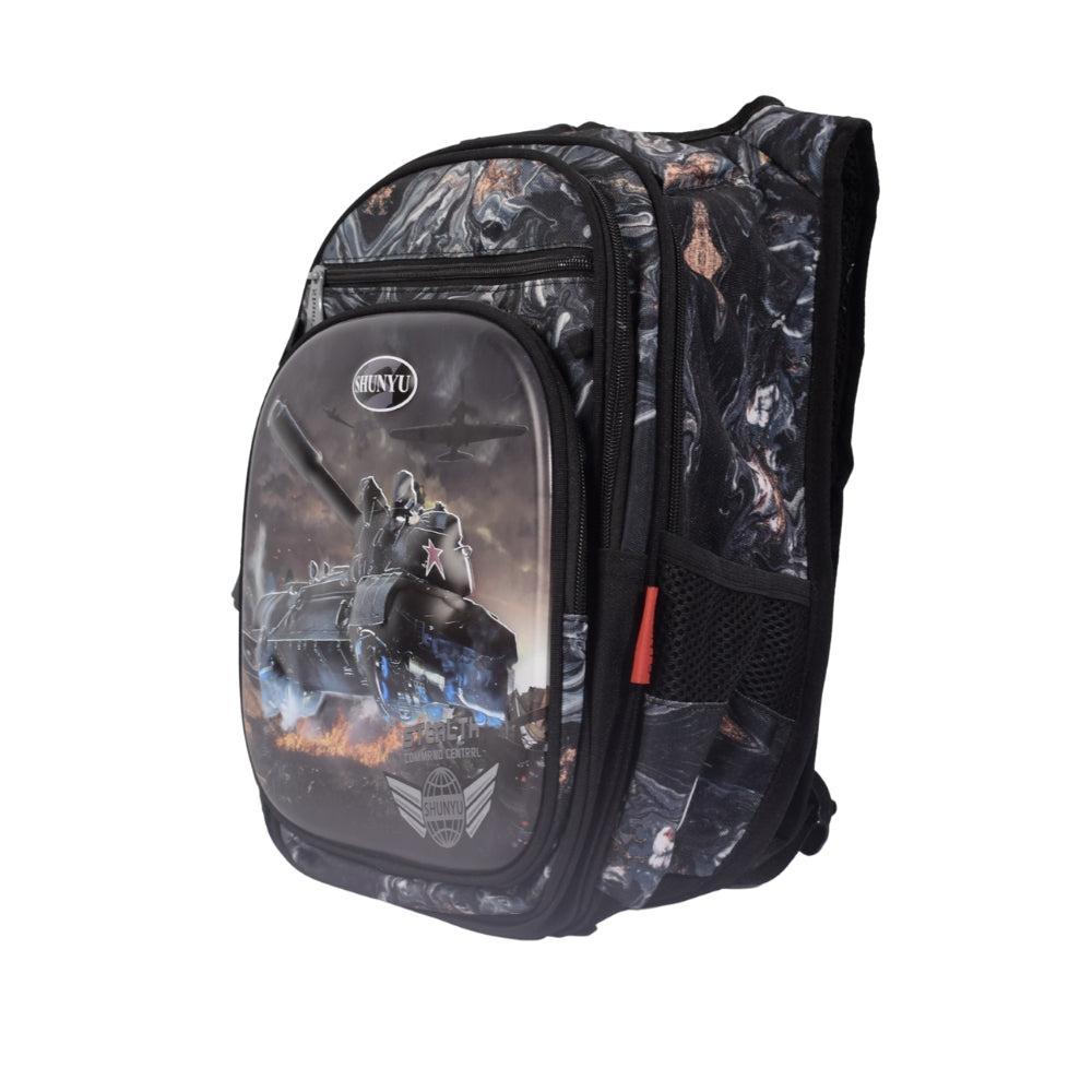 3D Cartoon Children School Bag Kindergarten - ( Tank )
