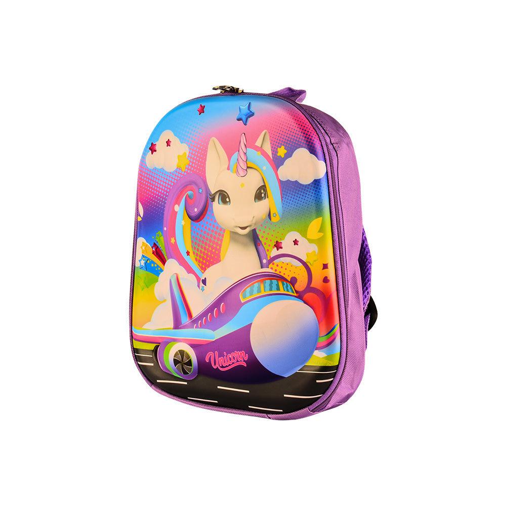 3D Cartoon Children School Bag Kindergarten - ( Unicorn )
