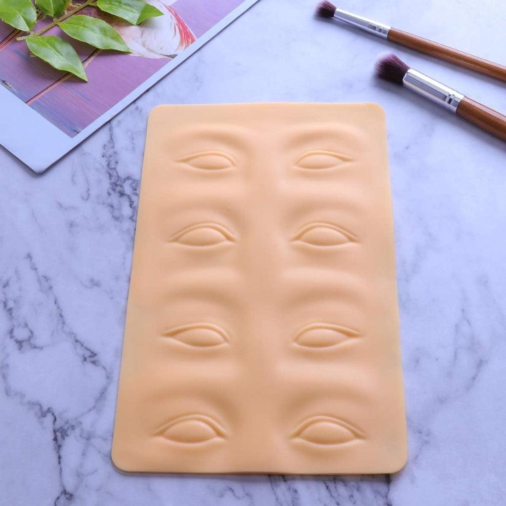 3D Silicone Permanent Makeup Tattoo Training Practice Fake Skin Blank Eye For Microblading Tattoo Machine Beginner