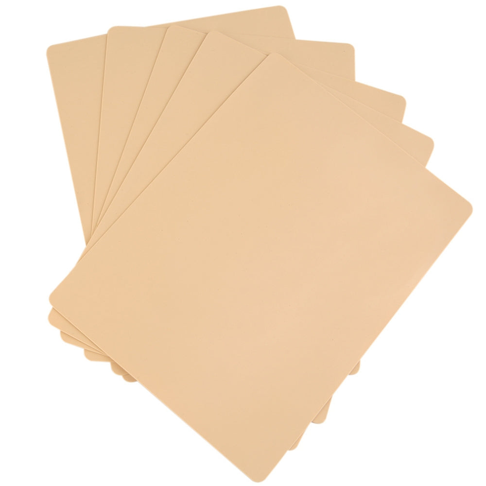 3D Silicone Permanent Makeup Tattoo Training Practice Fake Skin Blank For Microblading Tattoo Machine Beginner