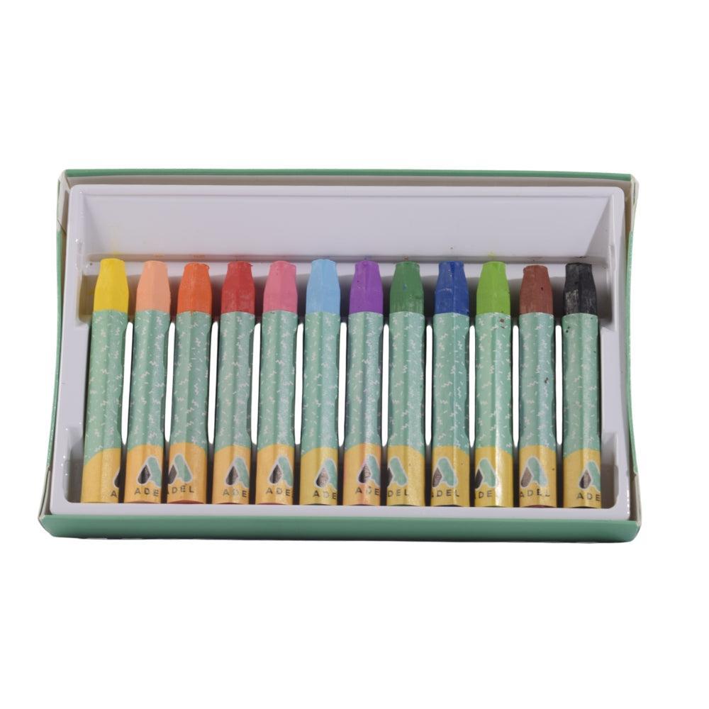 ADEL Oil Pastels – 12 Colours