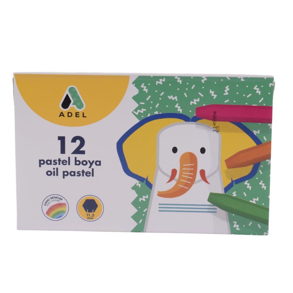 ADEL Oil Pastels – 12 Colours