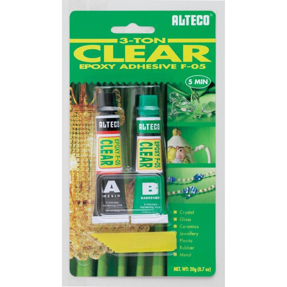 ALTECO F05 High Strength Clear Epoxy Glue Solid Resin Low Odor Silicone Liquid Coating for Woodworking Best Quality Packaging for