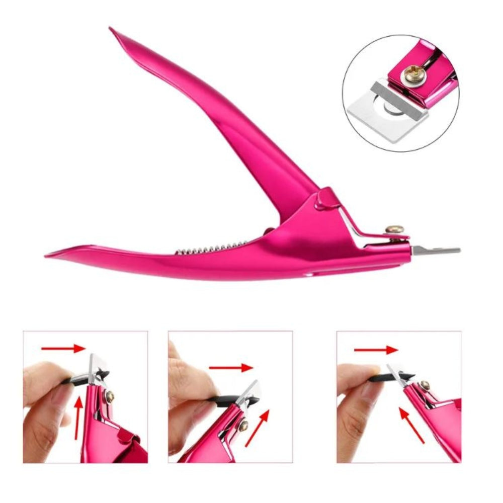 Acrylic Tips Trimmer Cutter German Grade Stainless Steel Manicure Tools Nail Clipper Cutter