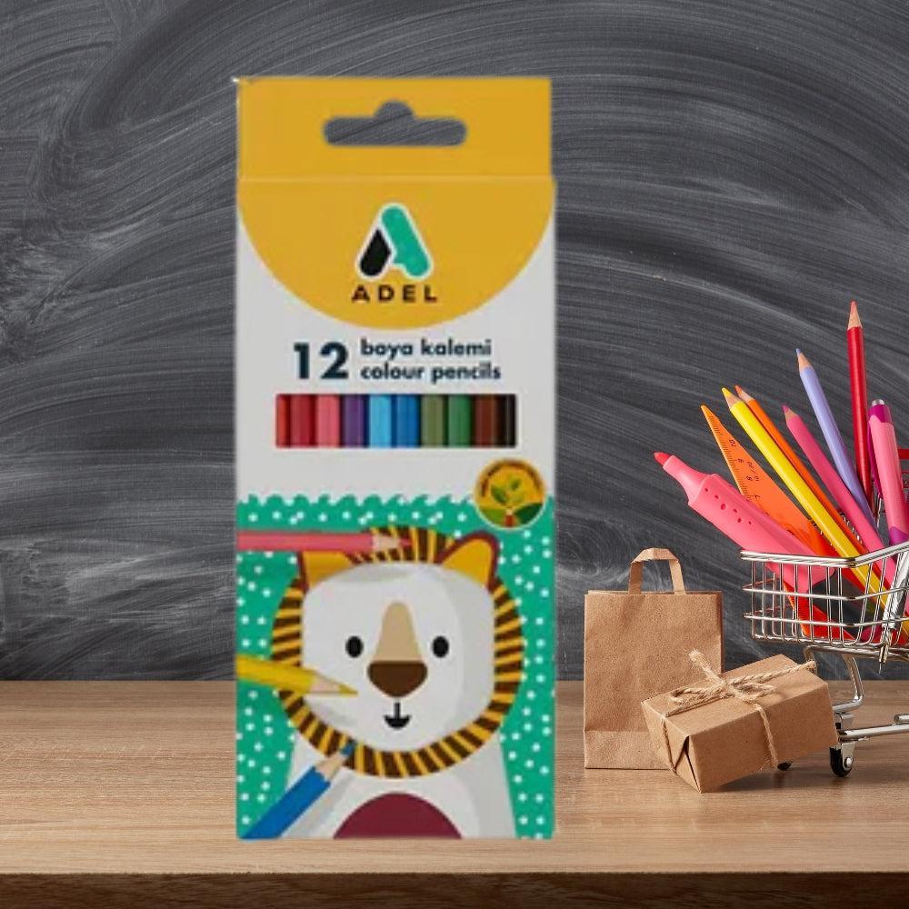 Adel 24,12 Colour Pencils + Farbstifte