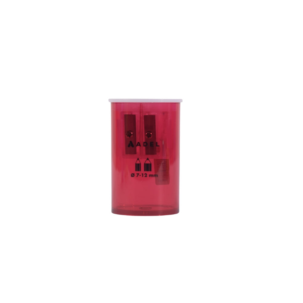 Adel Transparent Double Chamber Pencil Sharpener