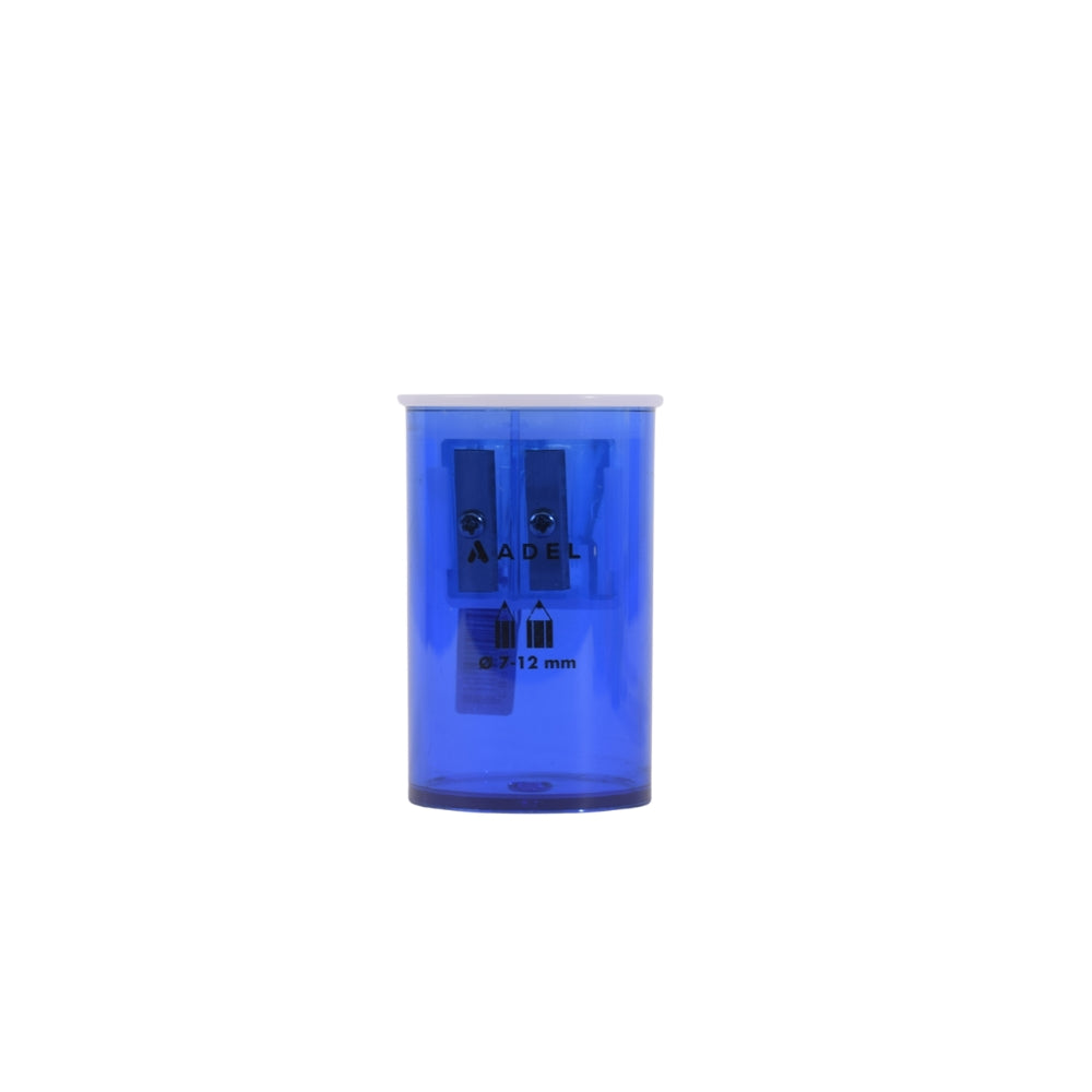 Adel Transparent Double Chamber Pencil Sharpener