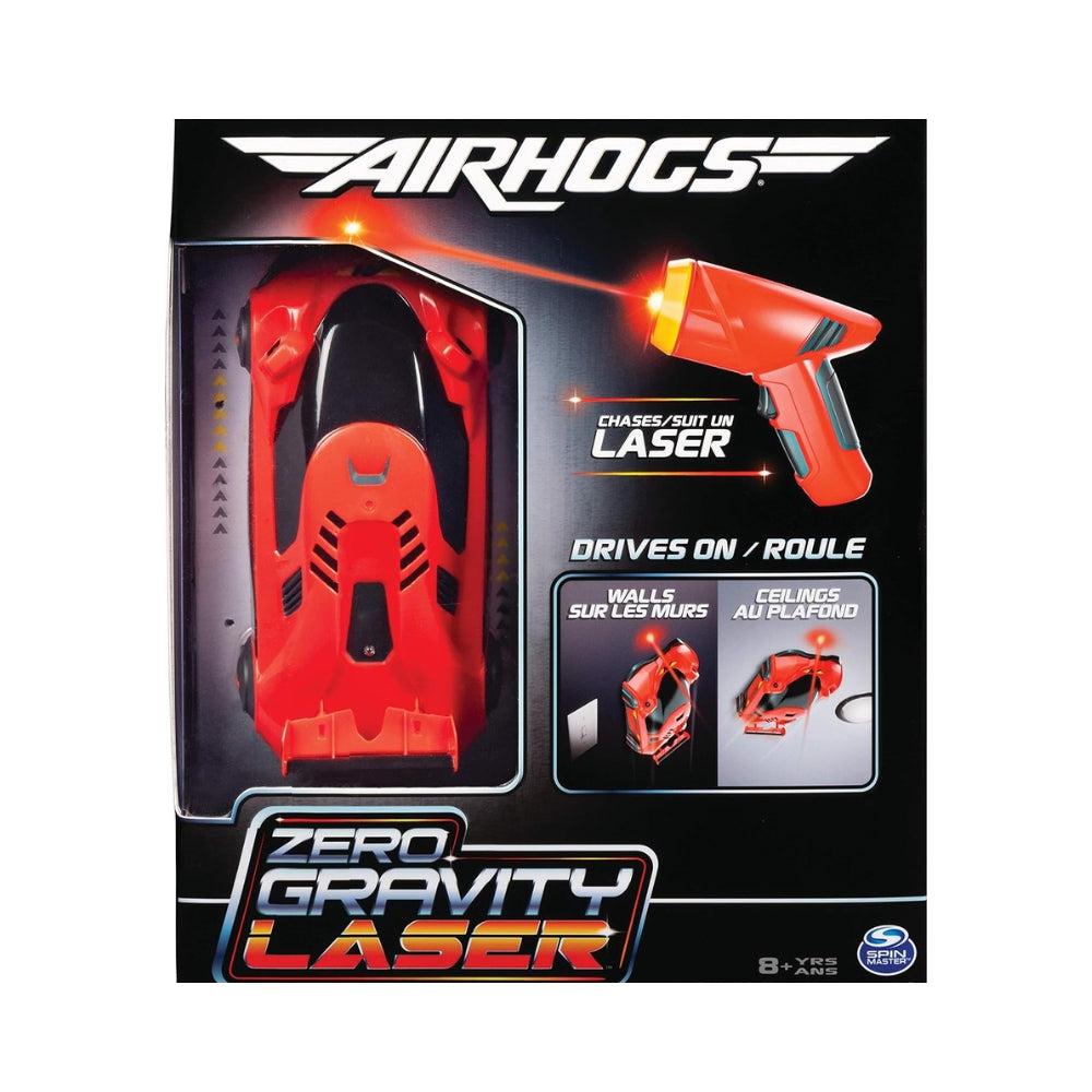 Air Hogs Zero Gravity Laser, Laser-Guided Real Wall-Climbing Race Car, Red-Large