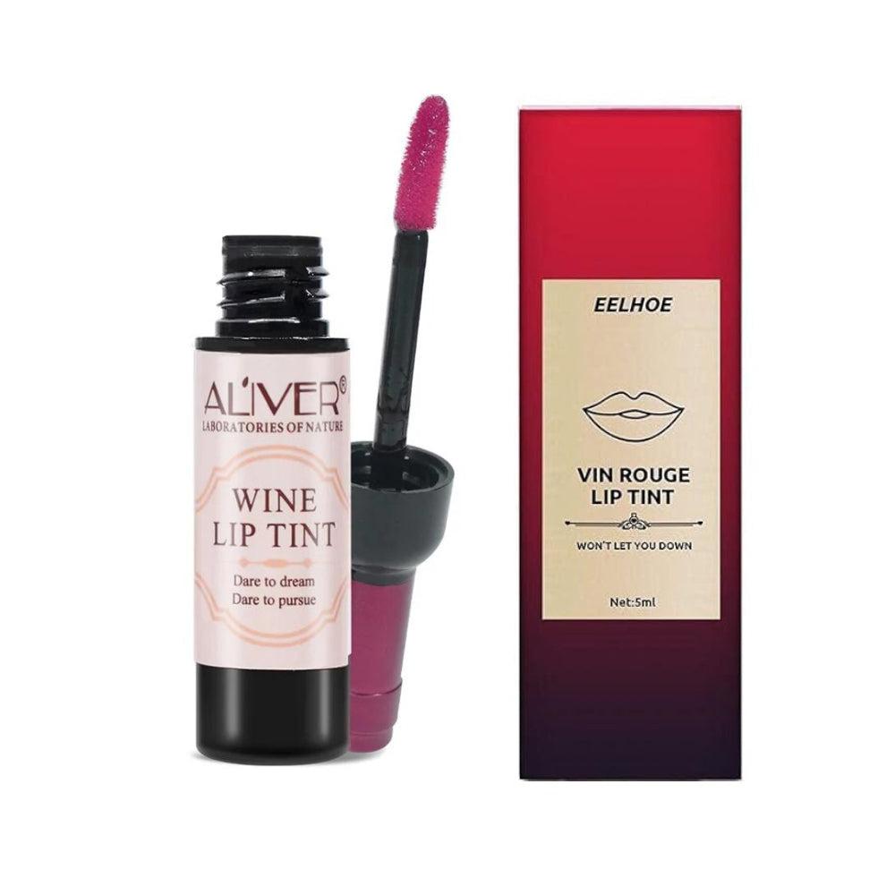 Aliver 6 Color Wine Lip Tint Waterproof Liquid Lipstick