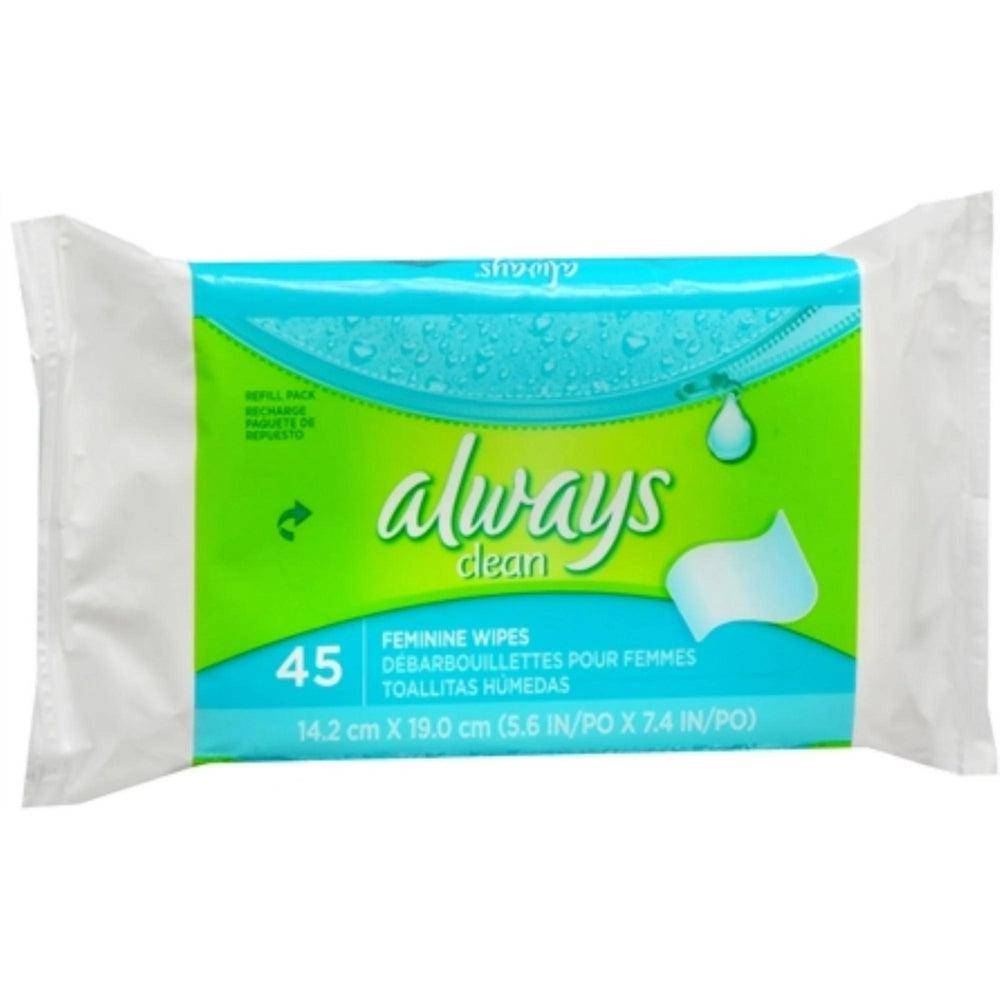 Always 45 Feminine Wipes