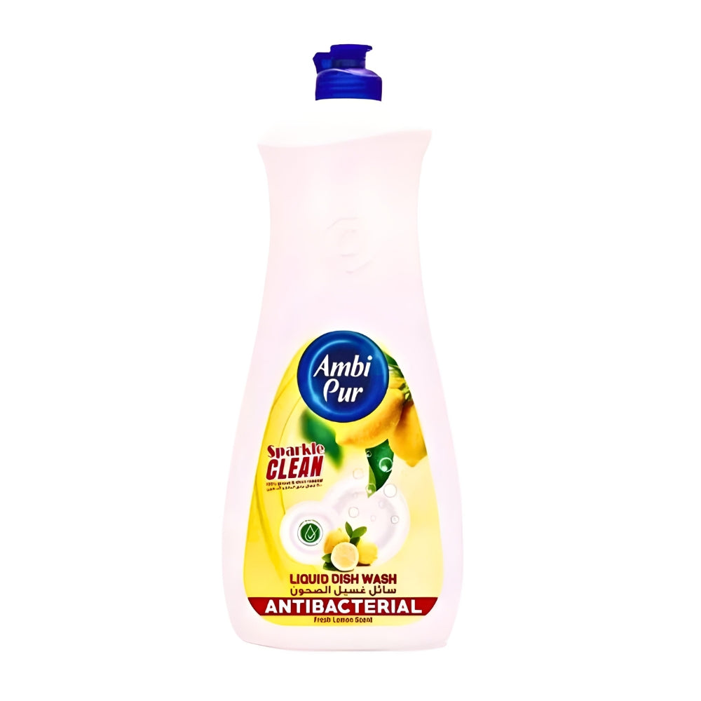 Ambi Pur Sparkle Clean Liquid Dish Wash Clipp - Scent Lemon 1L