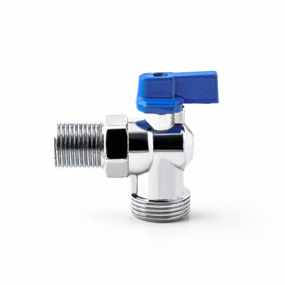 Angle Stop Valve DN15 Male X G34 DN20 Male Thread Quarter Turn Ball Valve New