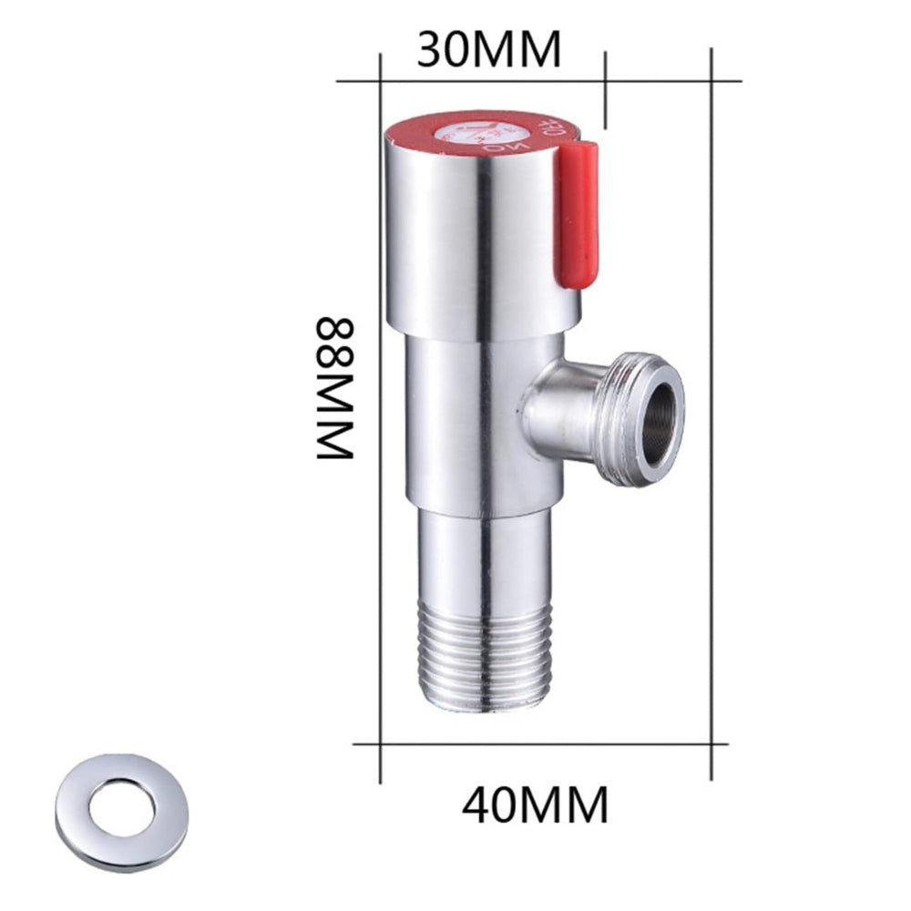 Angle Stop Valves OFF ON Switch G12 Water Stop Valve For Bathroom Toilet Sink Bathroom Basin Valve 1Pcs