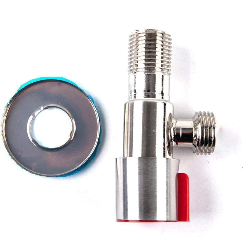 Angle Stop Valves OFF ON Switch G12 Water Stop Valve For Bathroom Toilet Sink Bathroom Basin Valve 1Pcs