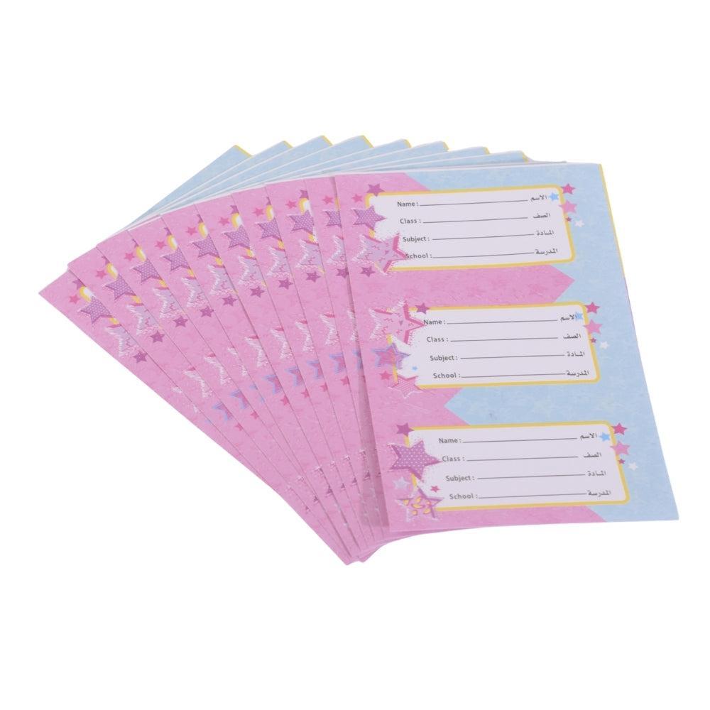 Assorted Adhesive Label Stickers for School Supplies