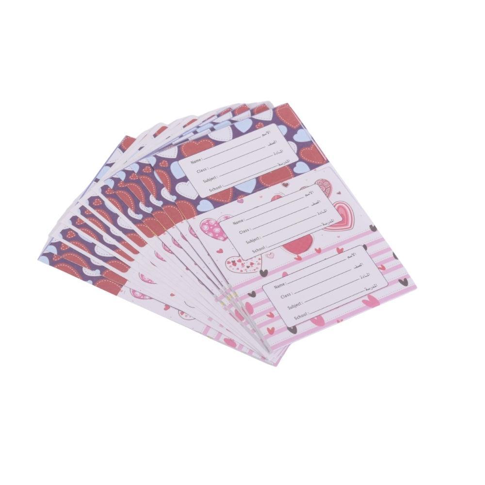 Assorted Adhesive Label Stickers for School Supplies