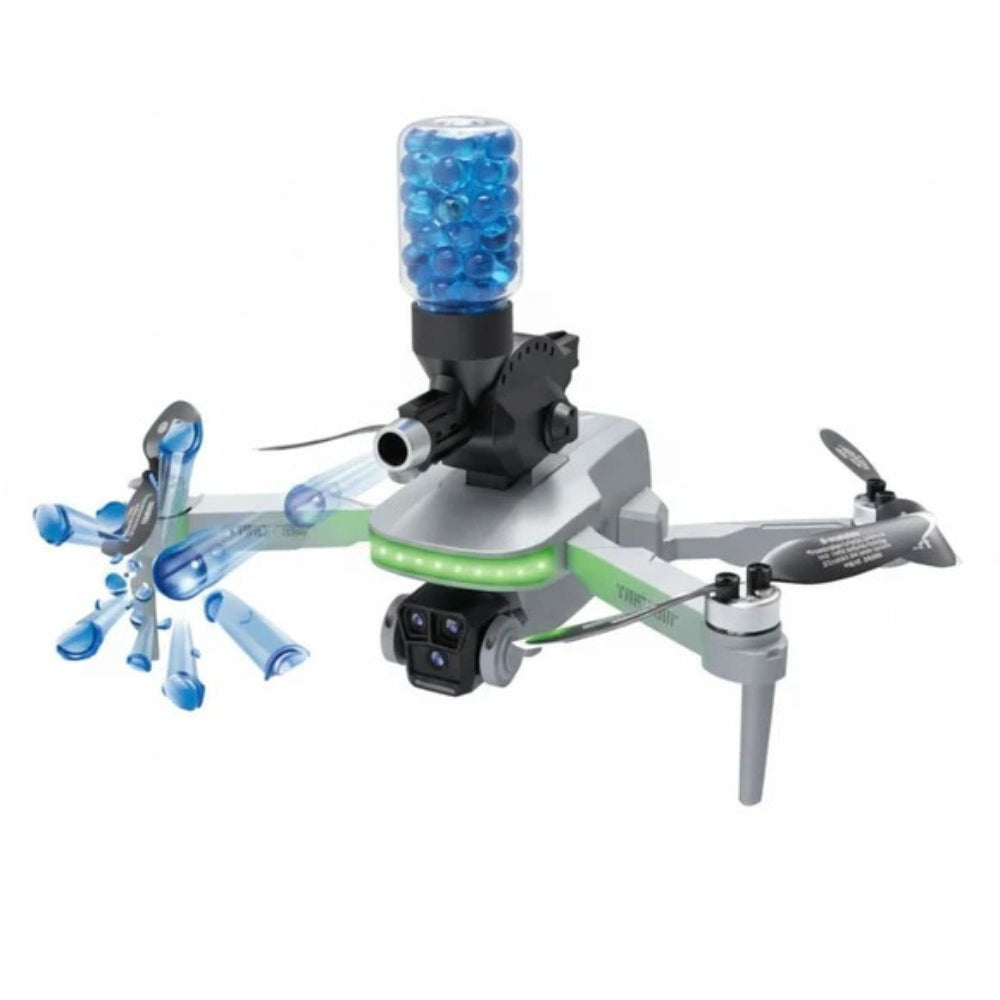 Attack Drone Shoots Water Bombs