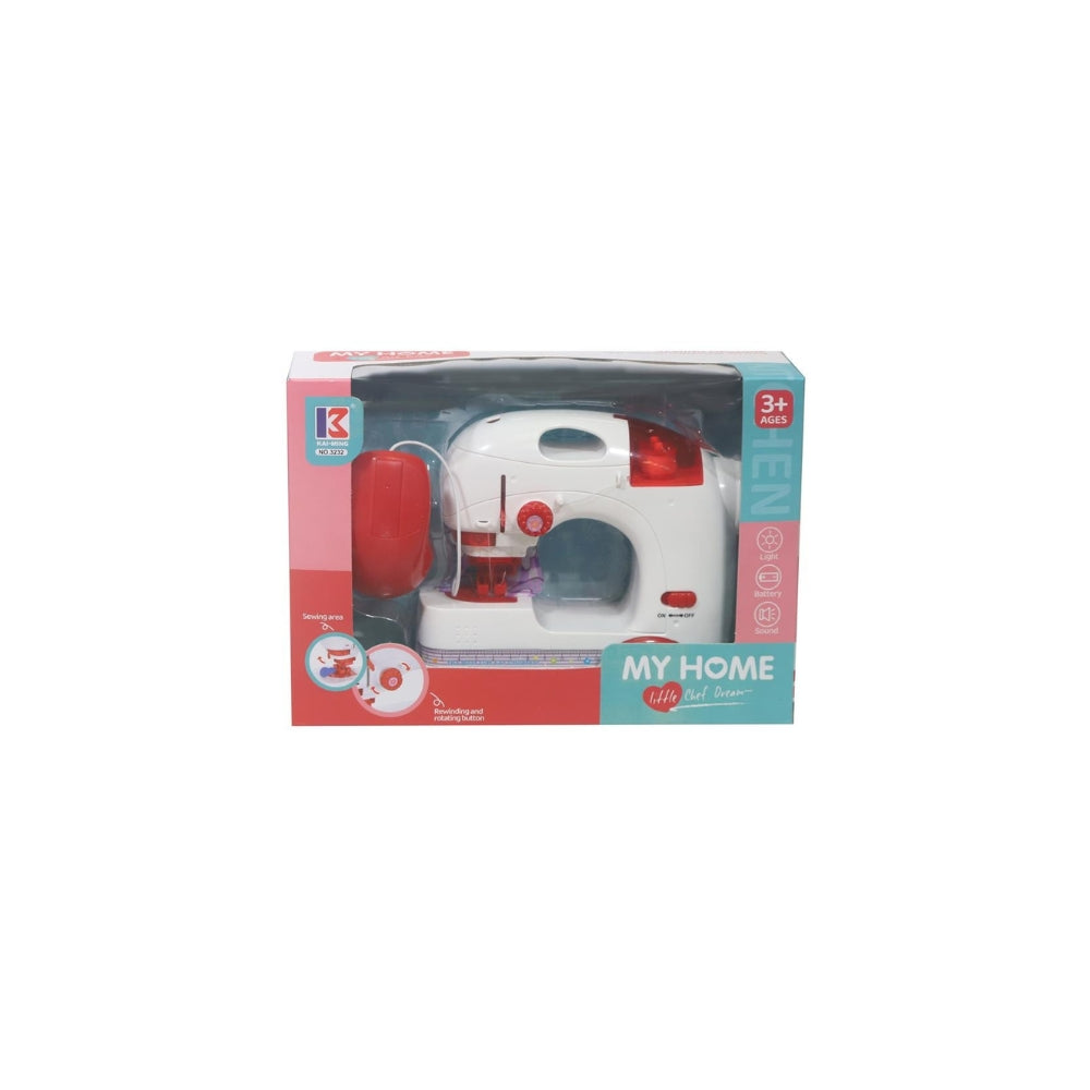 BATTERY SEWING MACHINE WITH LIGHT
