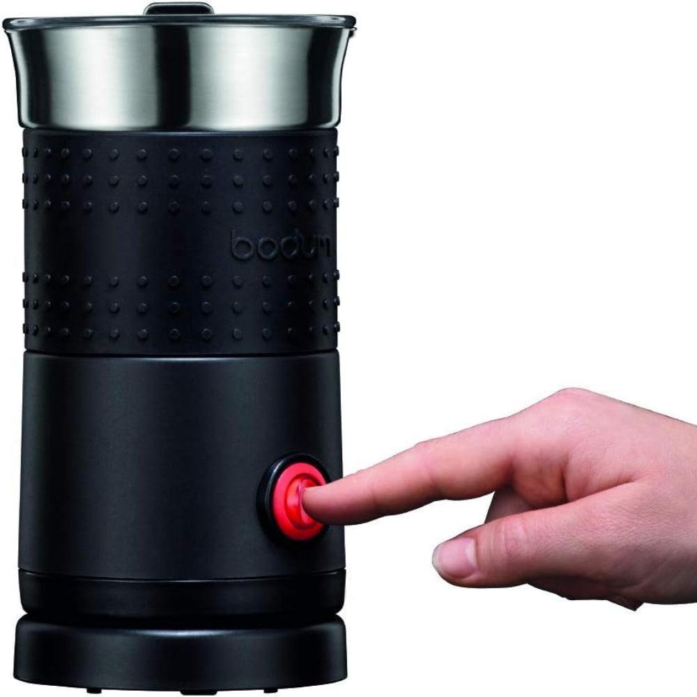 BODUM 11902-01EURO BISTRO Electric Heated Milk Frother 500 W, Black