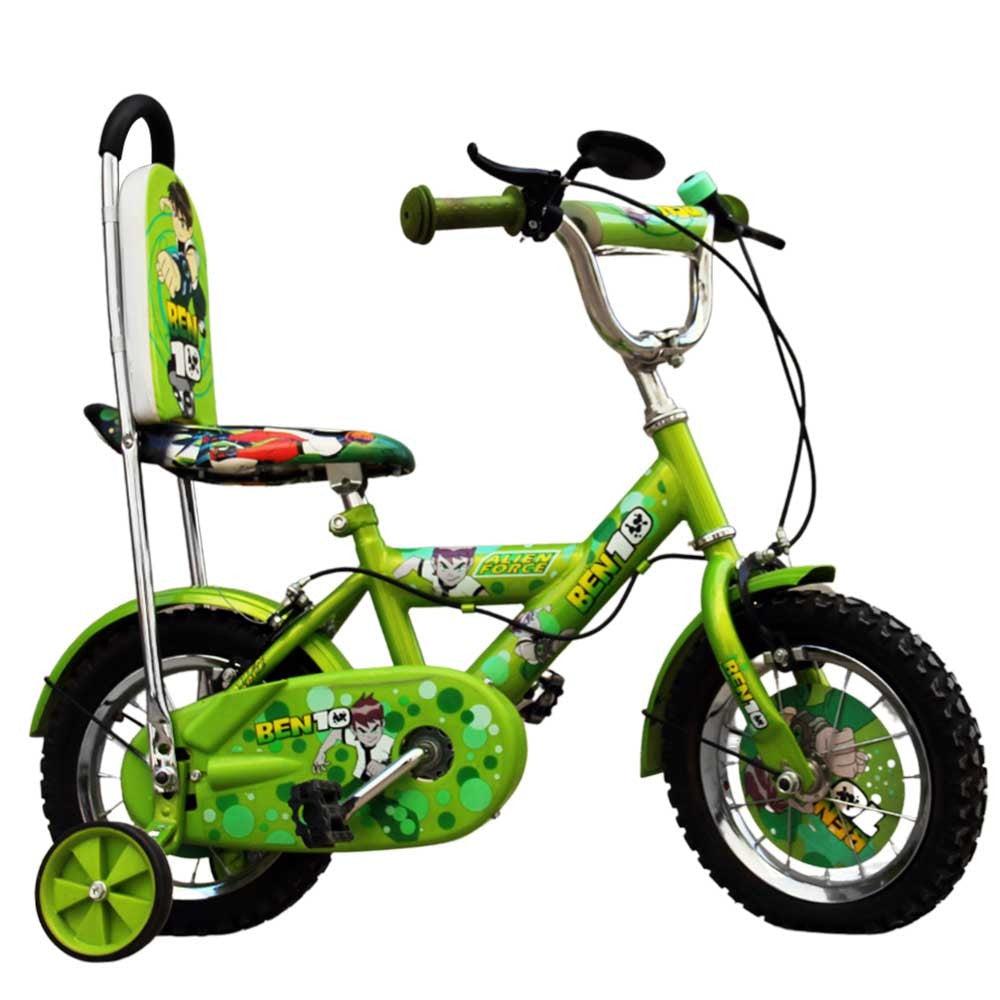 Baby Bicycle 12" Wheel With Safety Supporting Wheel Ben 10