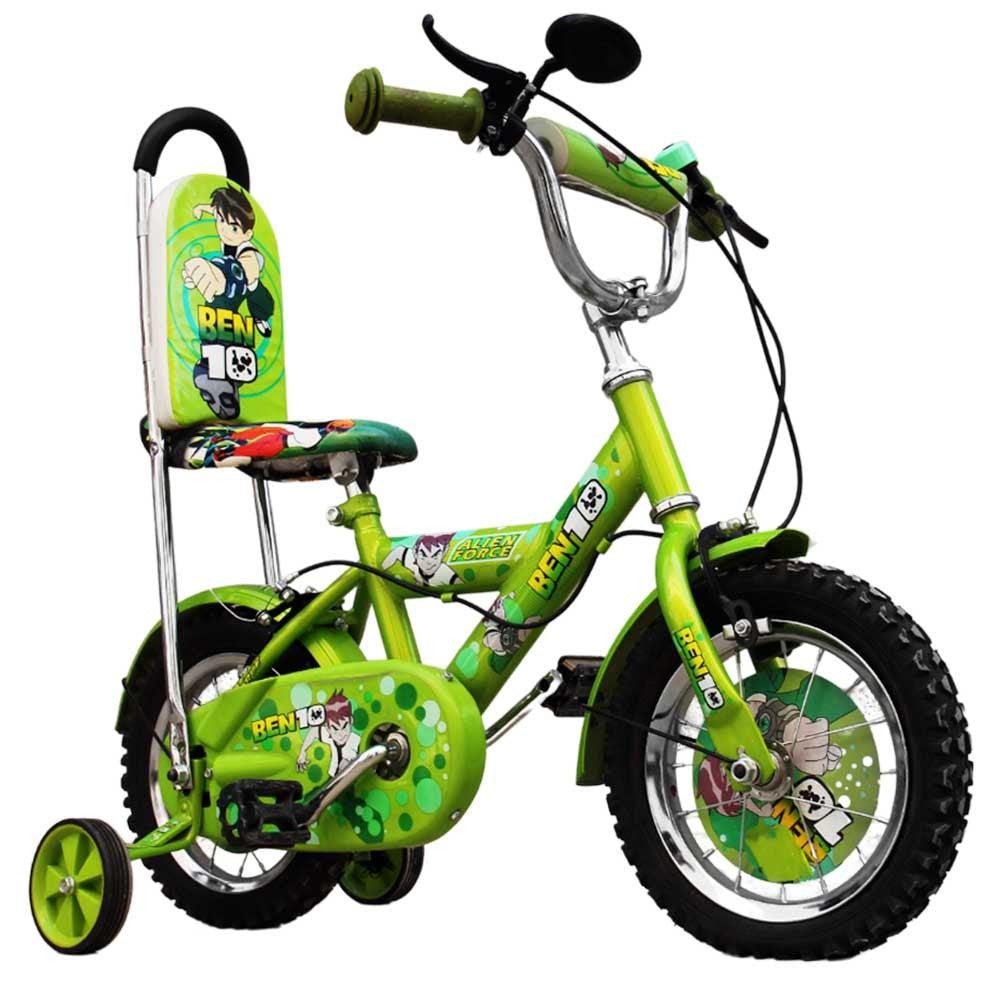 Baby Bicycle 12" Wheel With Safety Supporting Wheel Ben 10