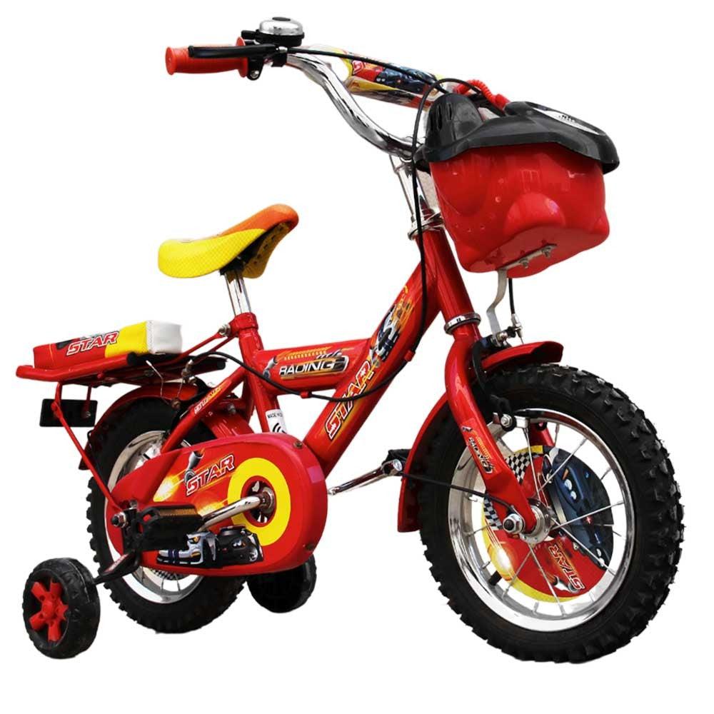 Baby Bicycle 12" Wheel With Safety Supporting Wheel Cr