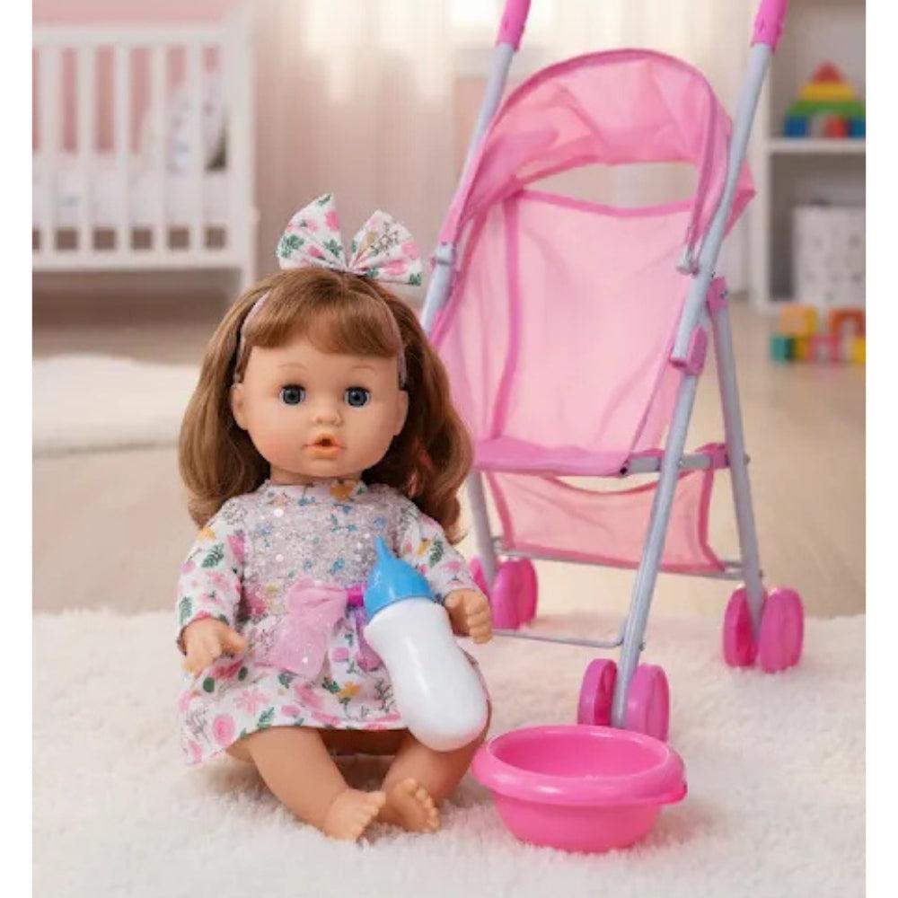 Baby Doll With Sound Accessories And Car