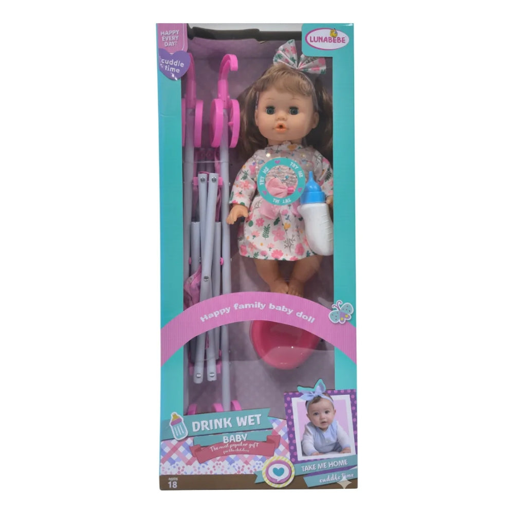 Baby Doll With Sound Accessories And Car