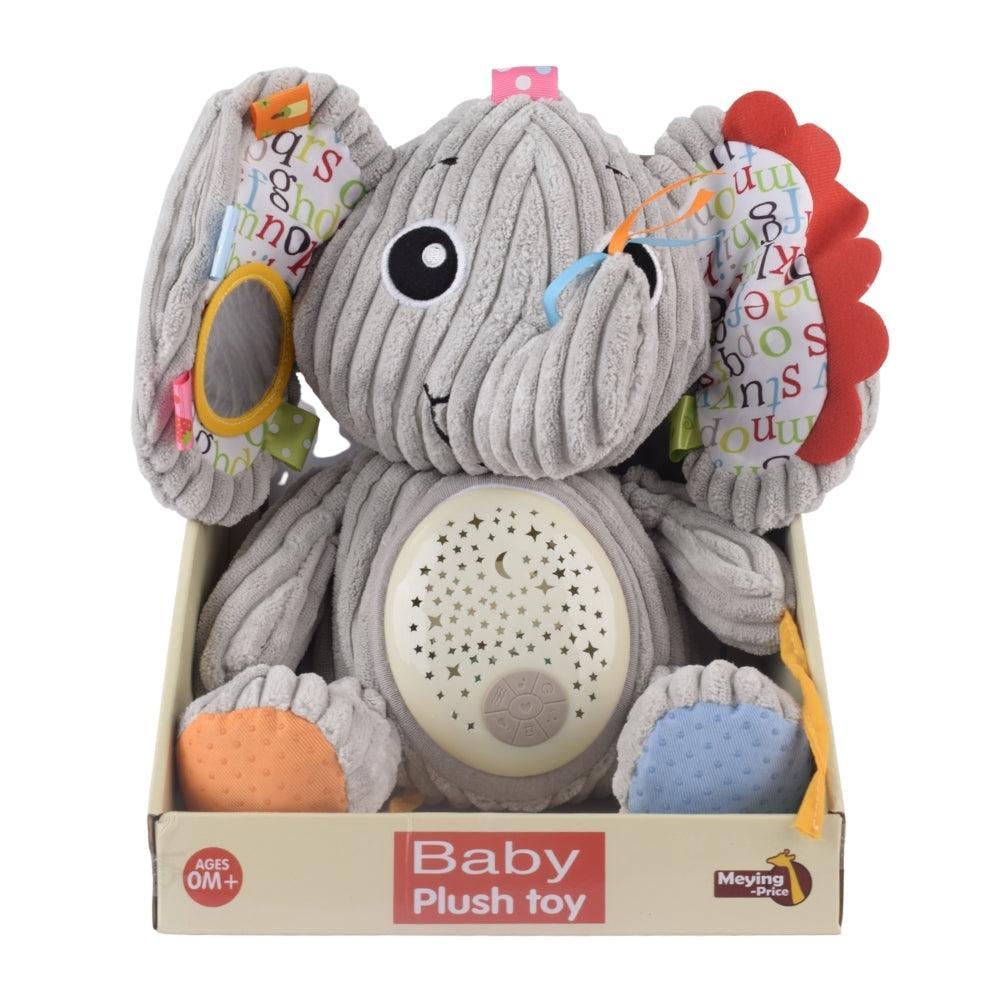 Baby Elephant Plush Toy with Light and Sound