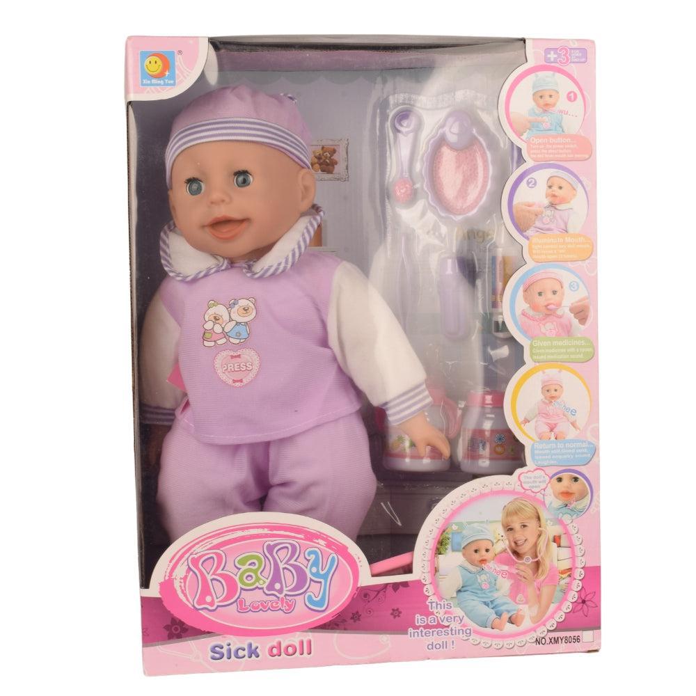 Baby Lovely Sick Doll