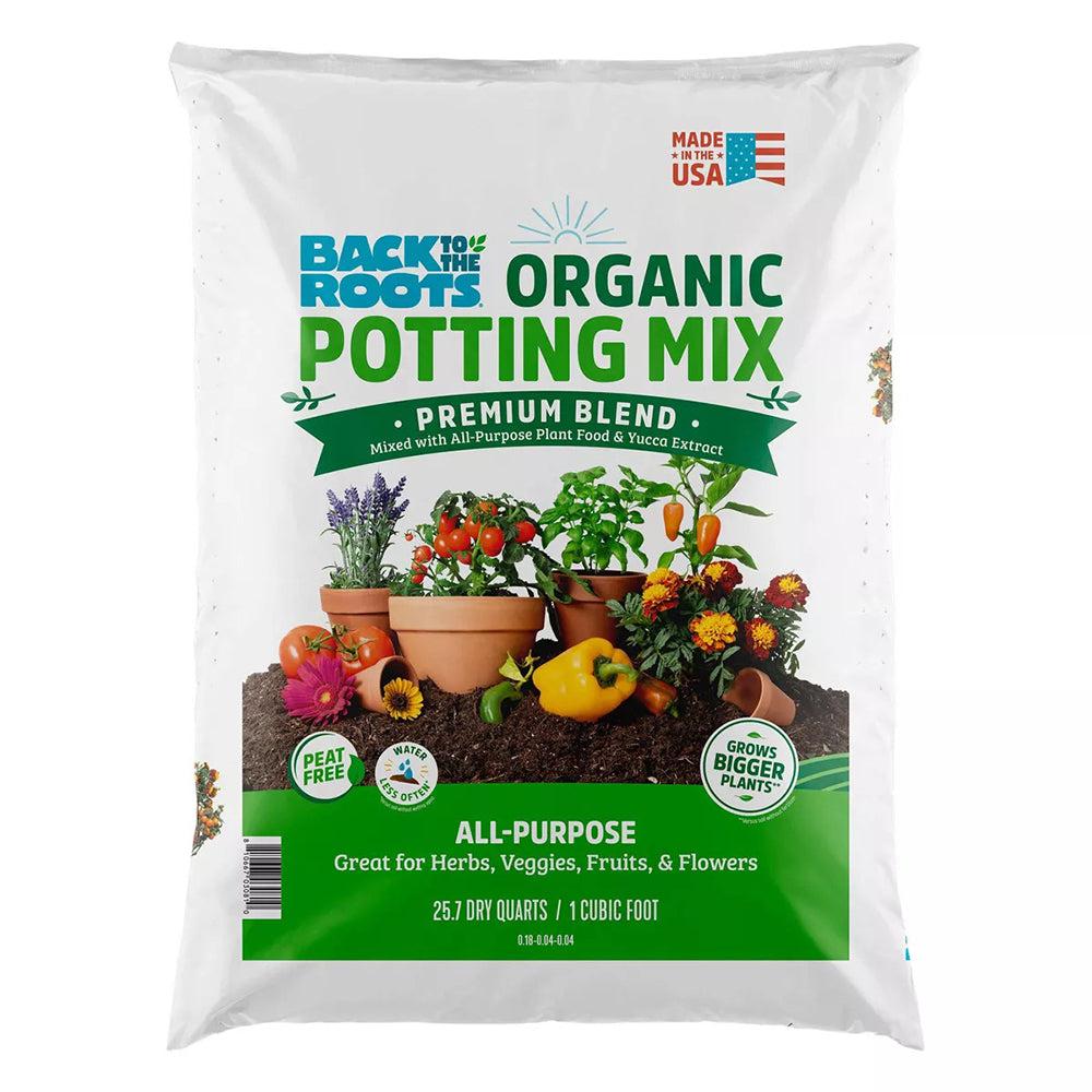 Back-to-the-Roots 6.6 Litres Organic Potting Mix Premium Blend All Purpose AMERICAN SOIL