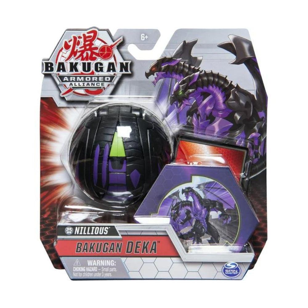 Bakugan Deka, Nillious, Armored Alliance Jumbo Collectible Transforming Figure, For Ages 6 And Up