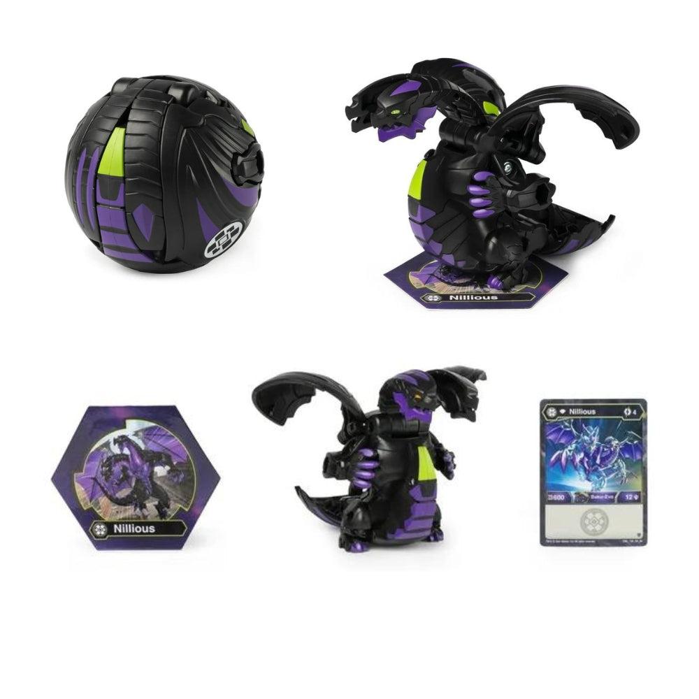 Bakugan Deka, Nillious, Armored Alliance Jumbo Collectible Transforming Figure, For Ages 6 And Up