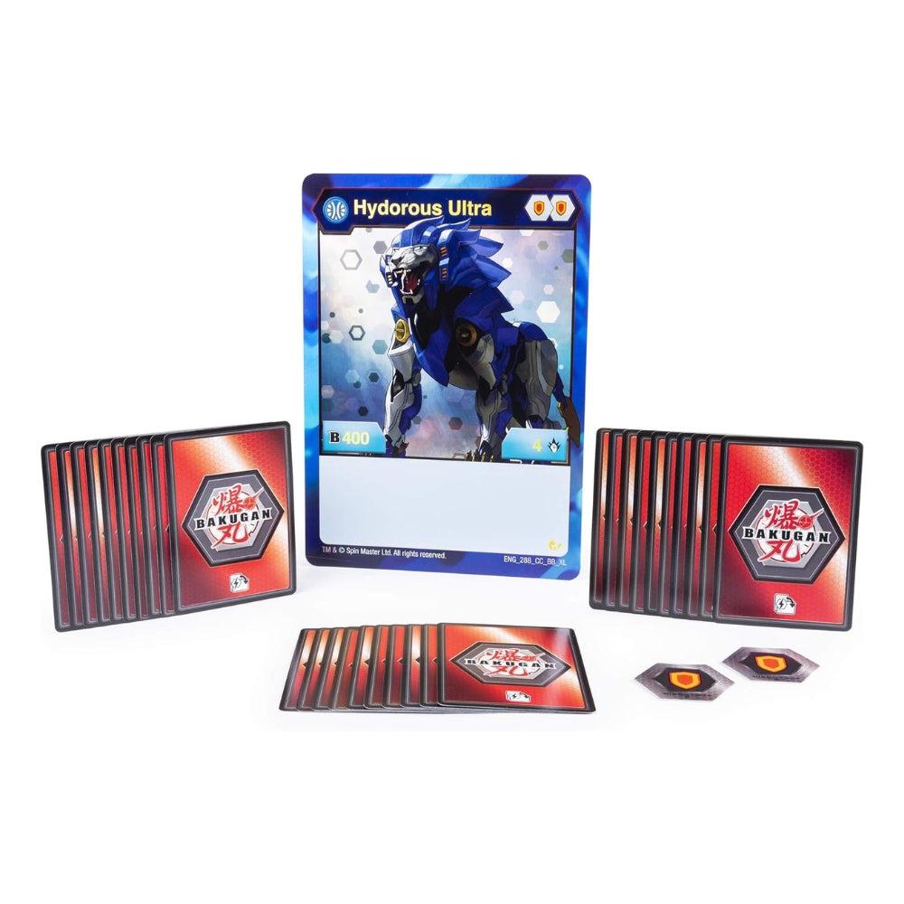 Bakugan Deluxe Battle Brawlers Card Collection with Jumbo Foil Hydorous Ultra Card, For Ages 6 And Up
