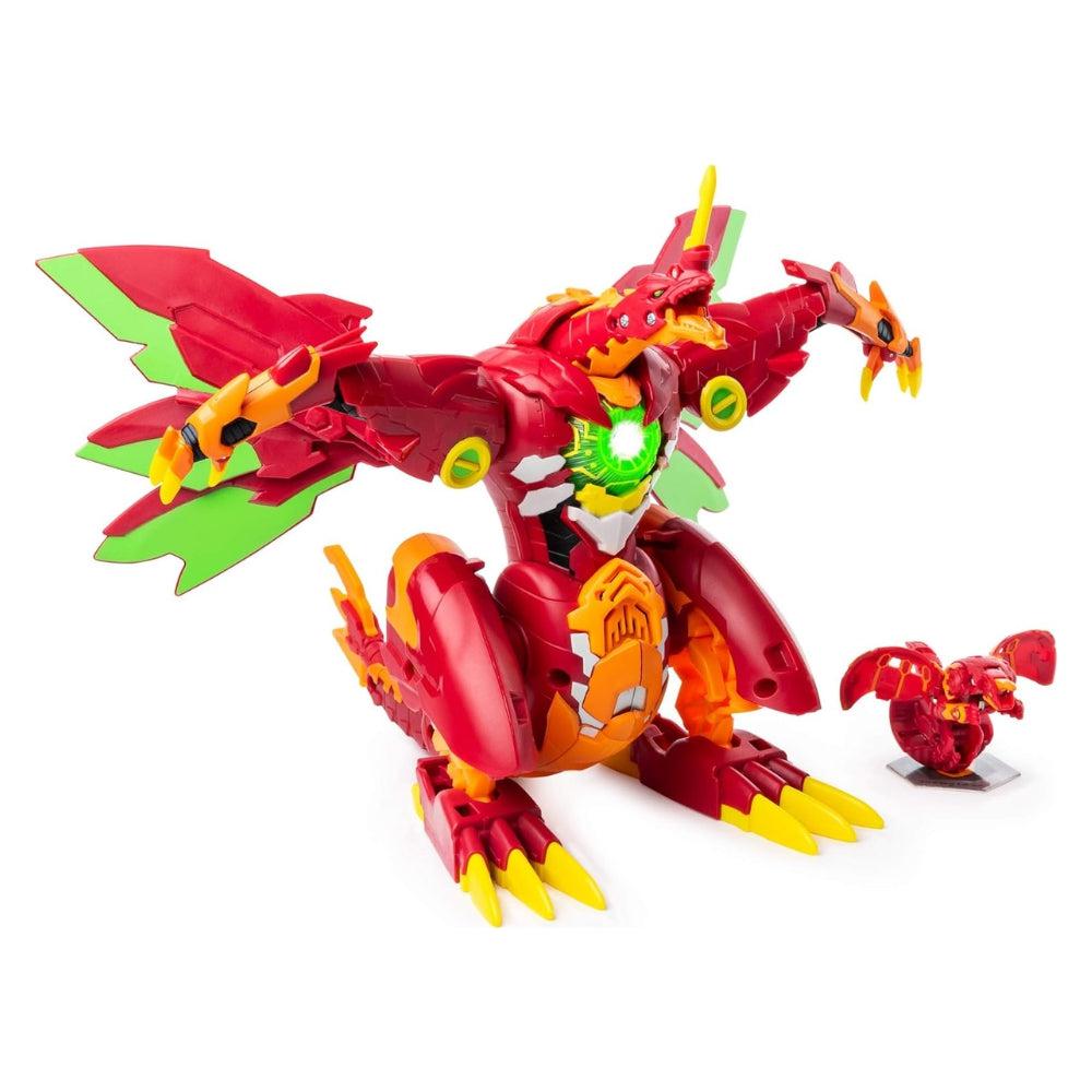 Bakugan Dragonoid Maximus 8 Inch Transforming Figure with Lights and Sounds, For Ages 6 And Up